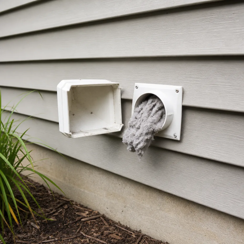 Dryer vent cleaning