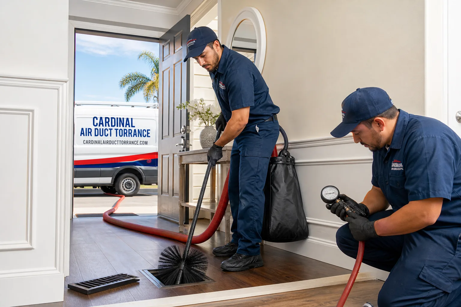 Cardinal Air Duct Torrance air duct cleaning team